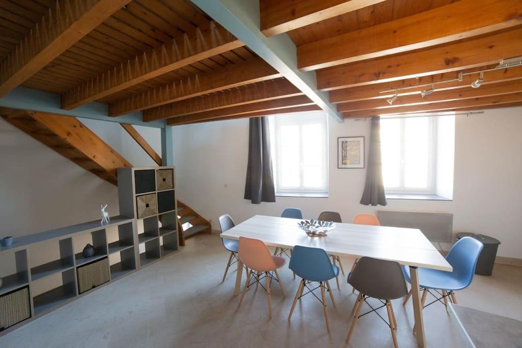 Maison Type Loft - Avec Parking En Plein Centre La Rochelle  Exteriér fotografie